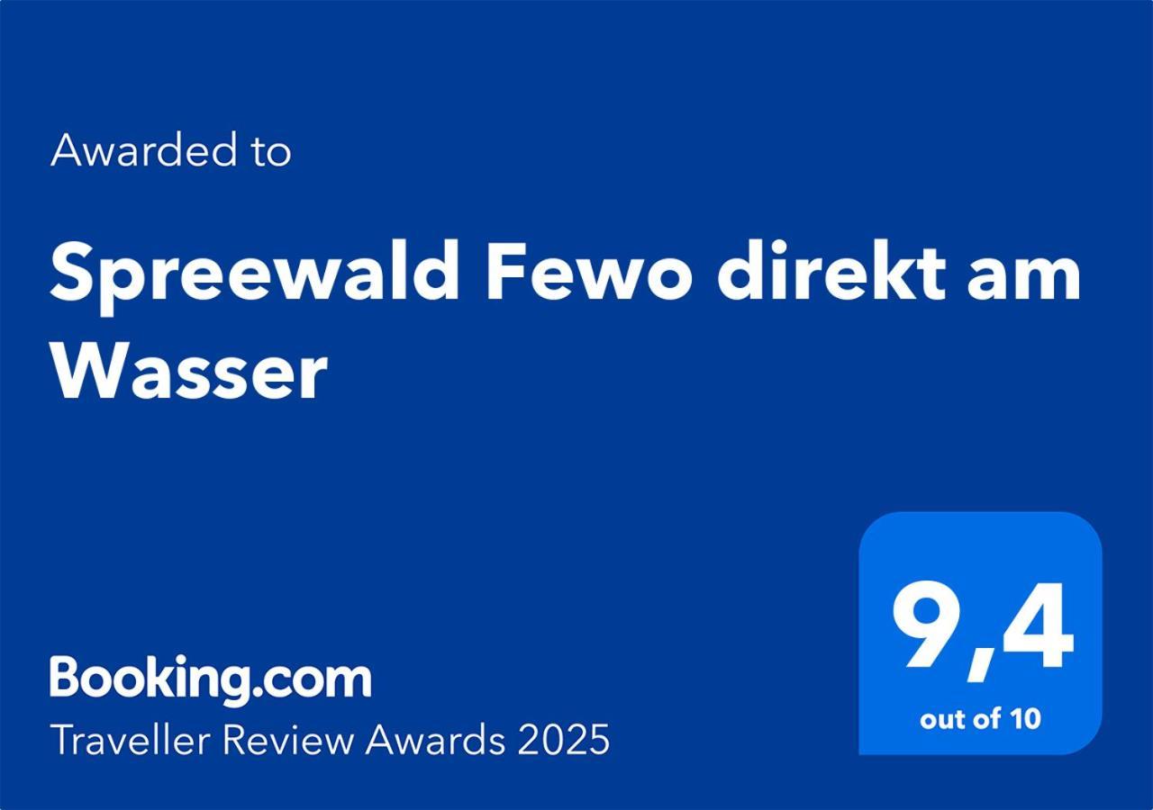 Apartment Spreewald Direkt Am Wasser Lübbenau
